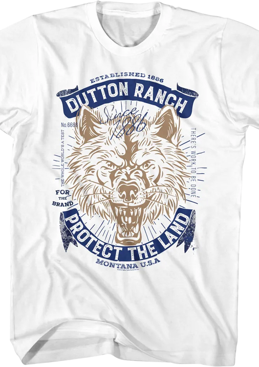 Dutton Ranch Protect The Land Yellowstone T-Shirt - main product image