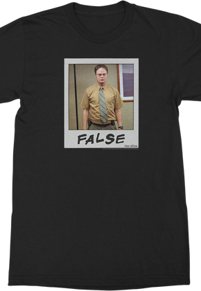 Dwight Schrute Polaroid The Office T-Shirt