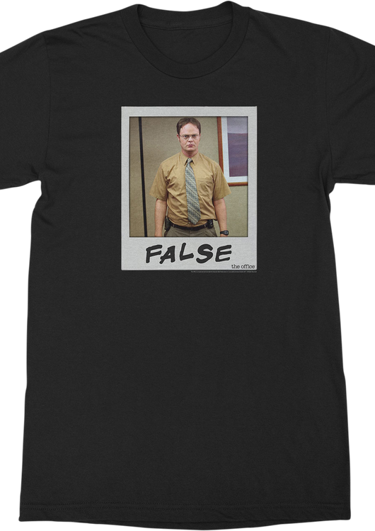 Dwight Schrute Polaroid The Office T-Shirt - main product image
