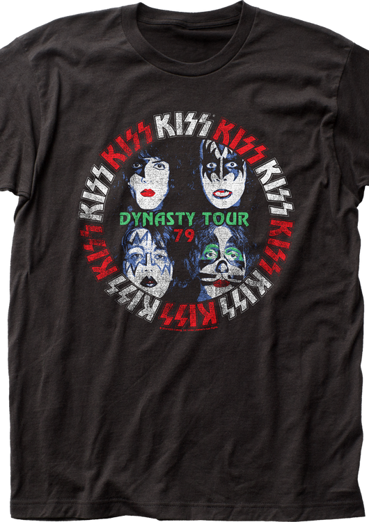 Dynasty Tour KISS T-Shirt - main product image