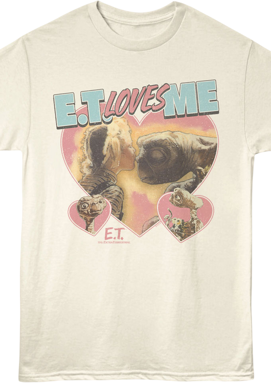 E.T. Loves Me E.T. The Extra-Terrestrial T-Shirt - main product image