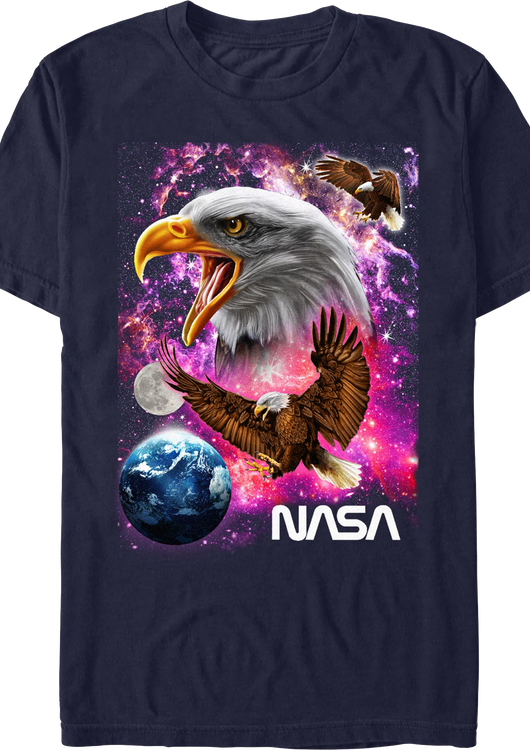 Eagle Collage NASA T-Shirt - main product image