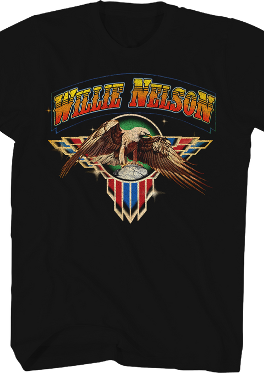 Eagle Emblem Willie Nelson T-Shirt - main product image