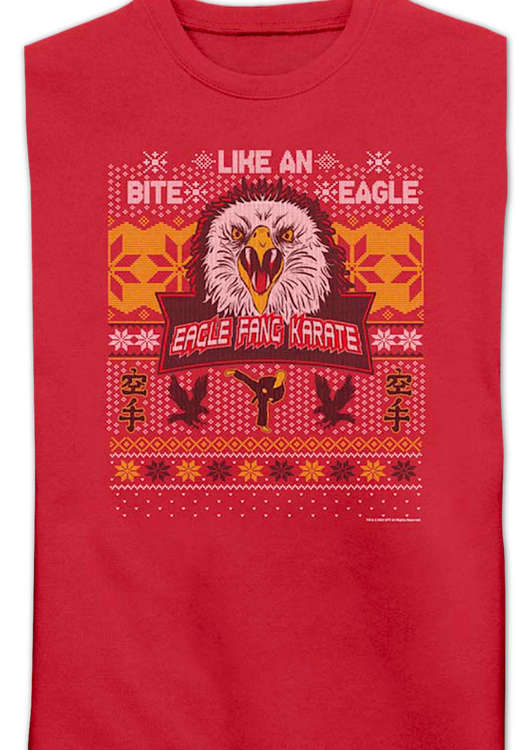 Eagle Fang Karate Faux Ugly Christmas Sweater Cobra Kai Sweatshirt - main product image