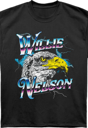 Eagle Lightning Willie Nelson Oversized T-Shirt