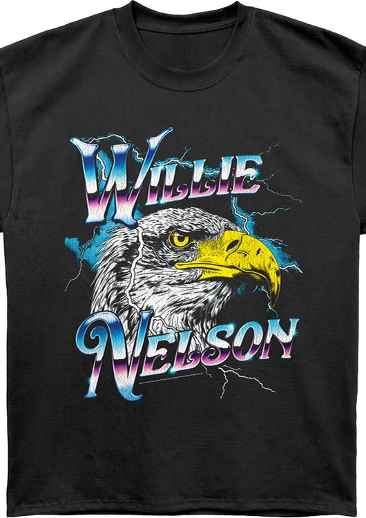 Eagle Lightning Willie Nelson Oversized T-Shirt - main product image