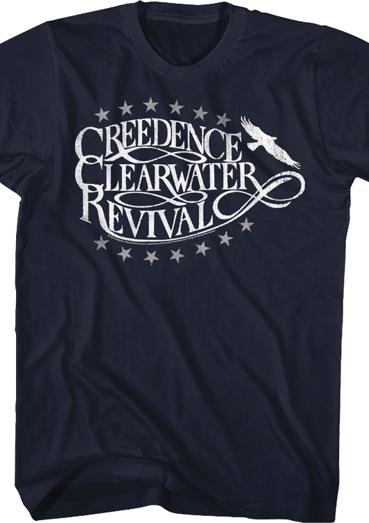 Eagle Logo Creedence Clearwater Revival T-Shirt - main product image