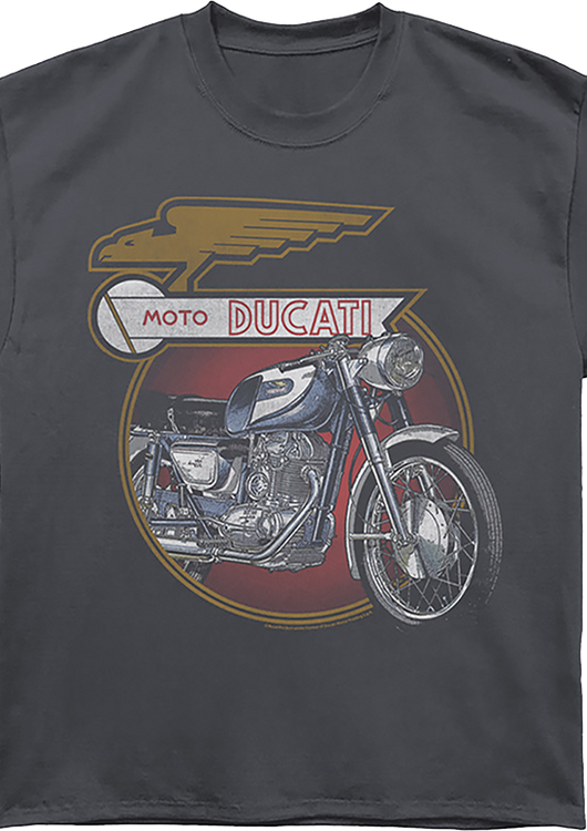 Eagle Logo Ducati Oversized T-Shirt - main product image