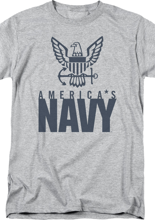 Eagle Logo Navy T-Shirt - main product image