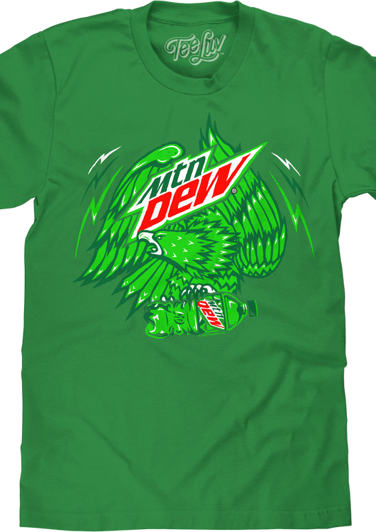 Green Eagle Mountain Dew T-Shirt - main product image