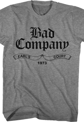 Earl's Court Bad Company T-Shirt