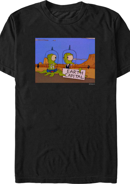 Earth Capital The Simpsons T-Shirt - main product image