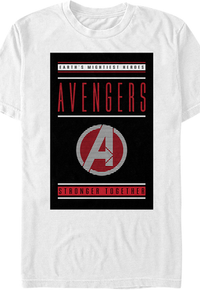 Earth's Mightiest Heroes Avengers Endgame T-Shirt