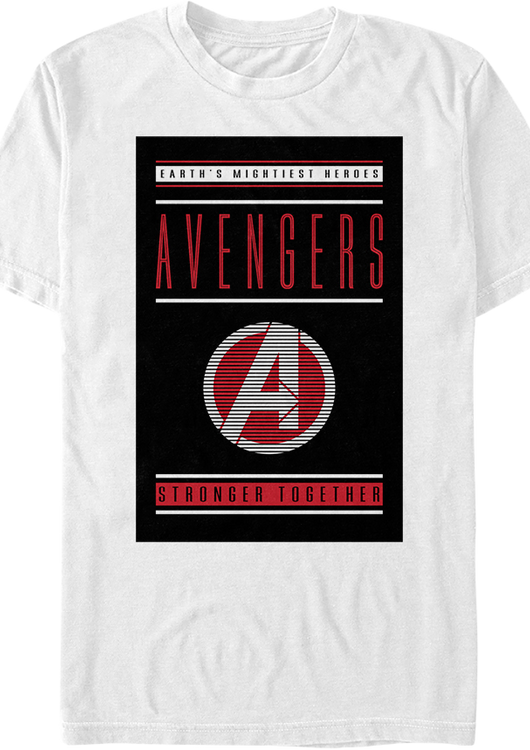 Earth's Mightiest Heroes Avengers Endgame T-Shirt - main product image