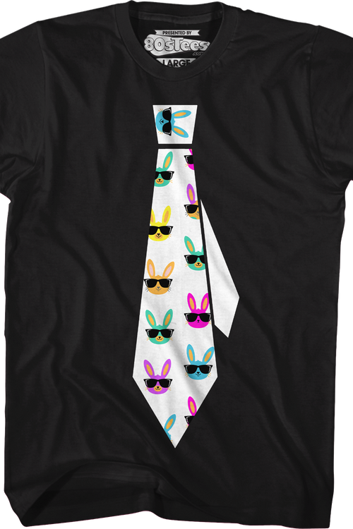 Easter Bunny Tie T-Shirtmain product image