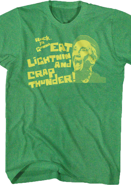 Eat Lightning and Crap Thunder Rocky T-Shirt - main product image