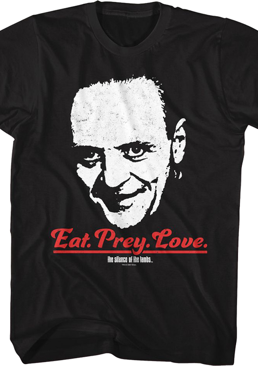 Eat Prey Love Silence of the Lambs T-Shirt - main product image