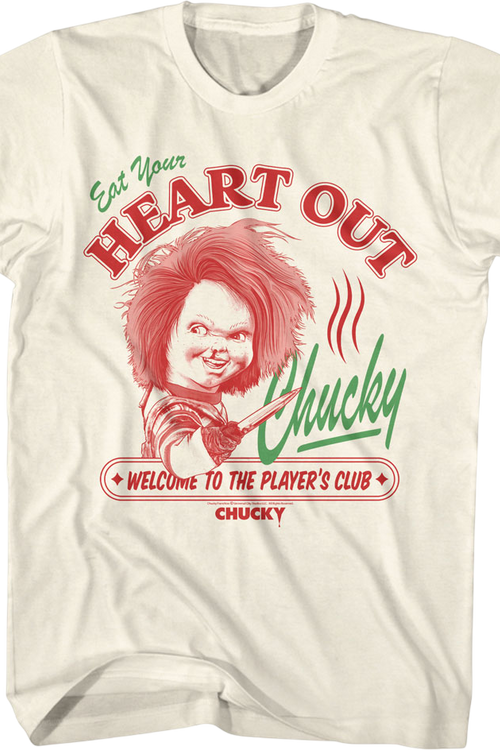 Eat Your Heart Out Chucky Child's Play T-Shirtmain product image