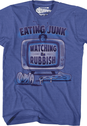 Eating Junk & Watching Rubbish Home Alone T-Shirt
