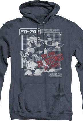 ED-209 You Have 20 Seconds To Comply Robocop Hoodie