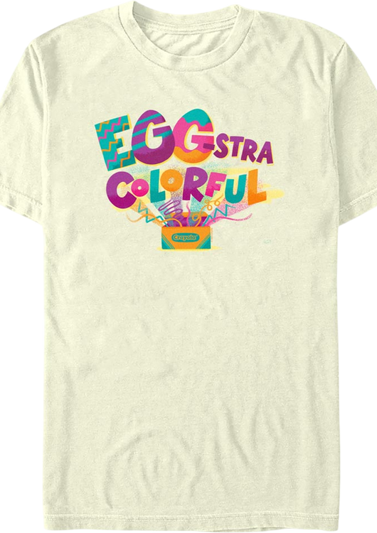 Egg-stra Colorful Crayola T-Shirt - main product image