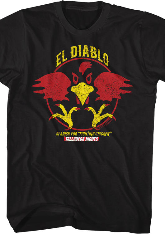 El Diablo Talladega Nights T-Shirt - main product image