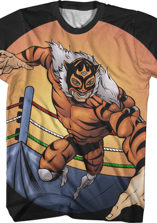 El Felino Sublimation Luchador Shirt - main product image
