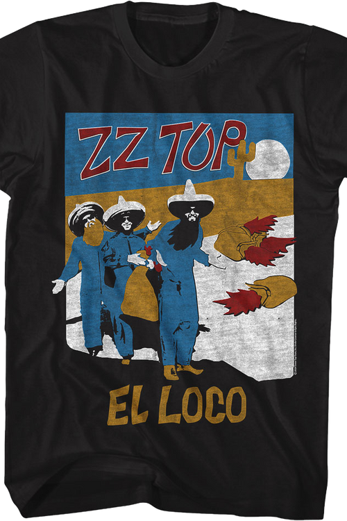 El Loco ZZ Top T-Shirtmain product image