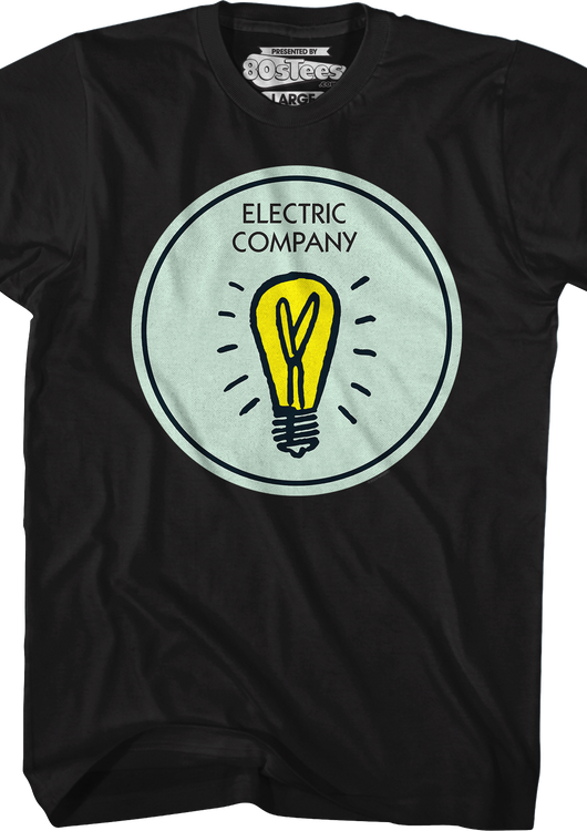 Electric Company Monopoly T-Shirt - main product image