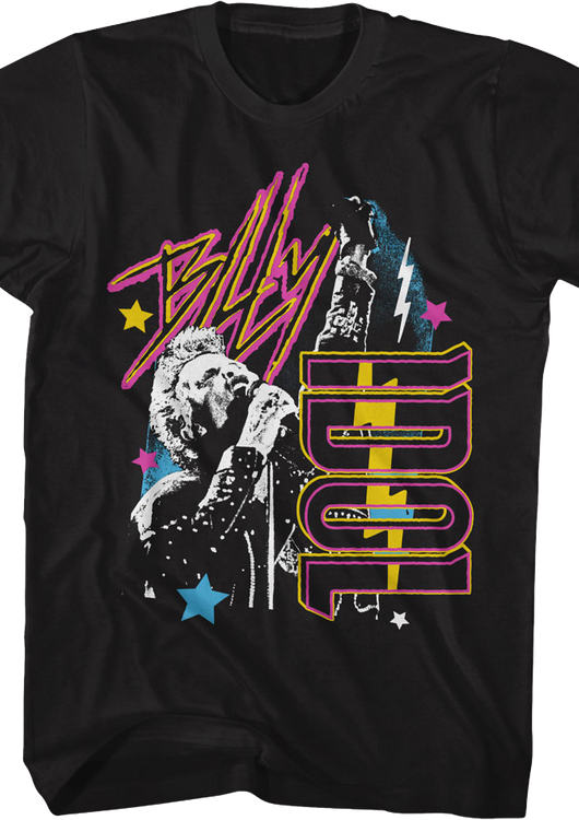 Electric Shapes Billy Idol T-Shirt - main product image