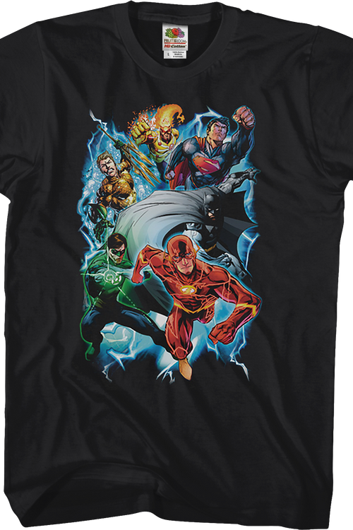 Electric Team Justice League T-Shirtmain product image