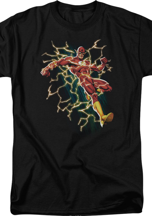 Electrified Flash DC Comics T-Shirt - main product image