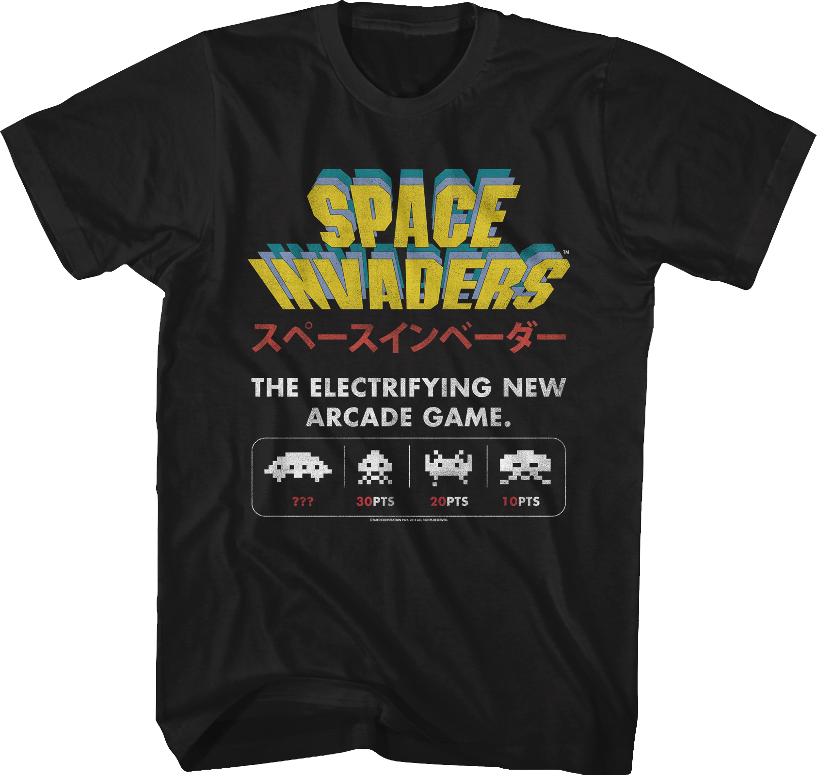 Electrifying New Arcade Game Space Invaders T-Shirt