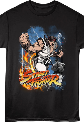 Elemental Ryu Street Fighter T-Shirt