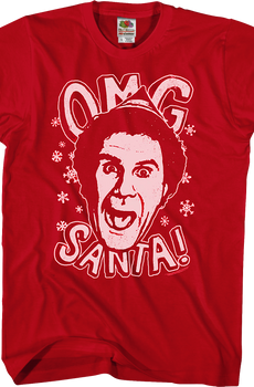 Elf OMG Santa T-Shirt
