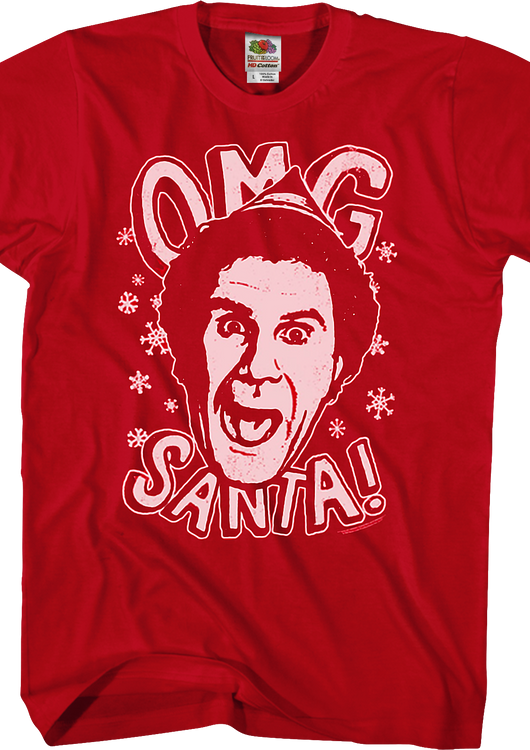 Elf OMG Santa T-Shirt - main product image