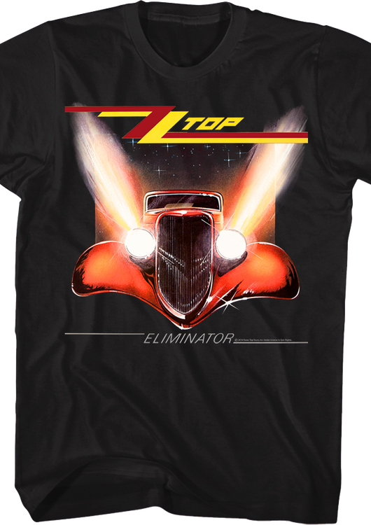 Eliminator Album Cover ZZ Top T-Shirt - main product image