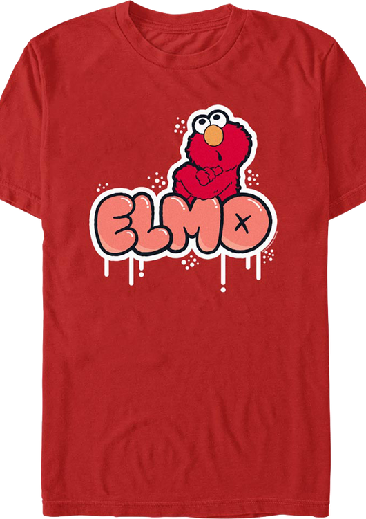Elmo Graffiti Sesame Street T-Shirt - main product image