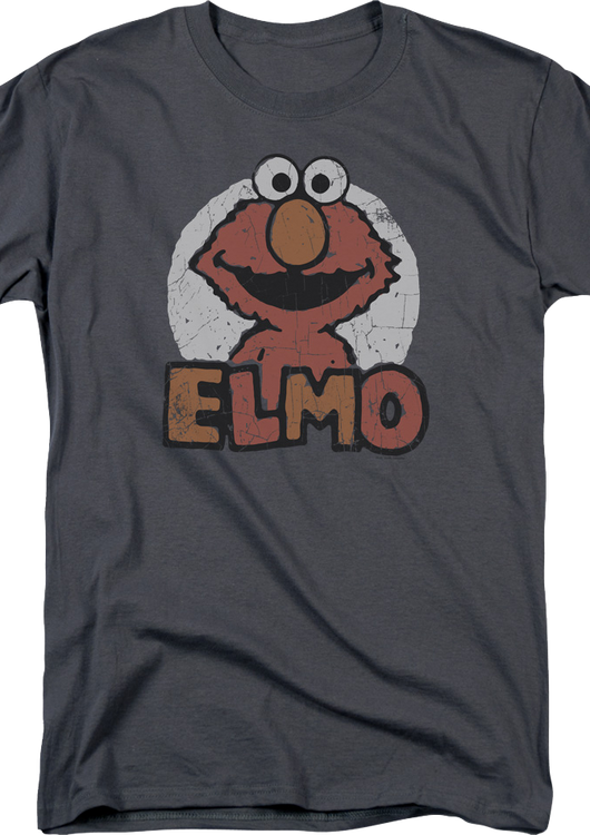 Elmo Illustration Sesame Street T-Shirt - main product image