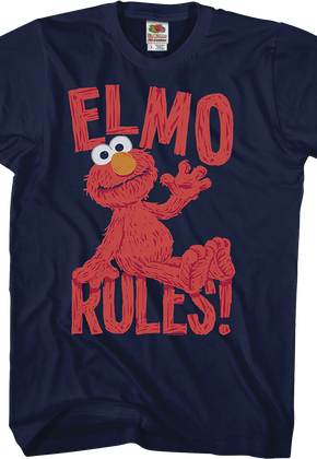 Elmo Rules Sesame Street T-Shirt
