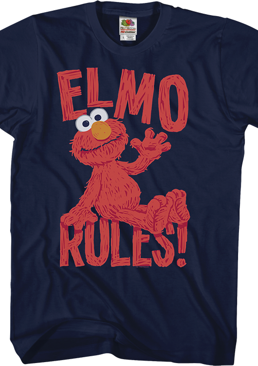 Elmo Rules Sesame Street T-Shirt - main product image