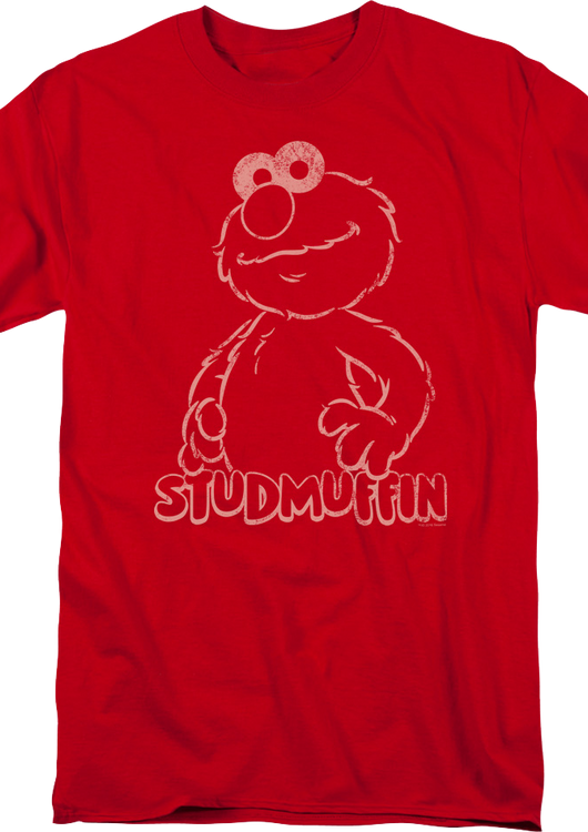 Elmo Studmuffin Sesame Street T-Shirt - main product image