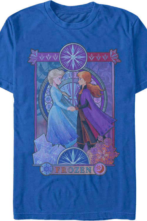 Elsa And Anna Frozen T-Shirtmain product image