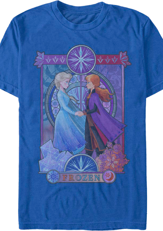 Elsa And Anna Frozen T-Shirt - main product image