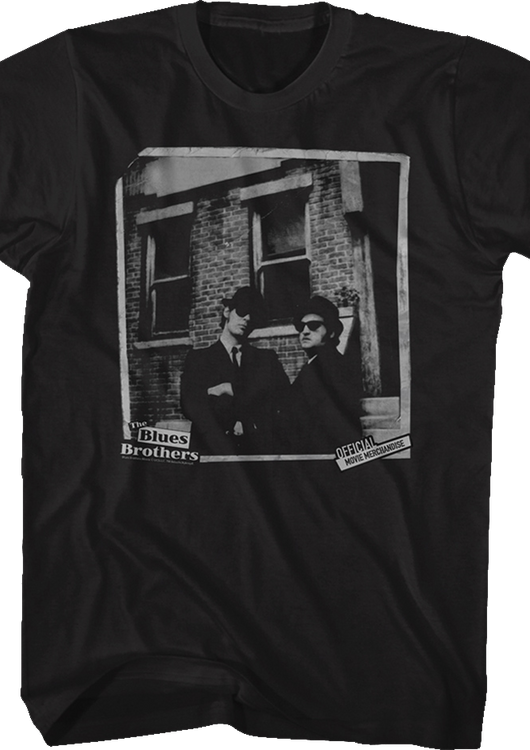 Elwood and Jake Photograph Blues Brothers T-Shirt - main product image