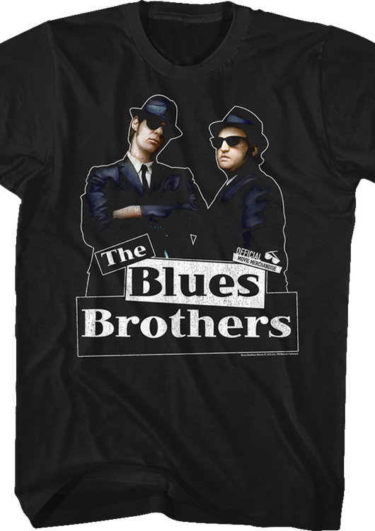 Elwood and Jake The Blues Brothers T-Shirt - main product image