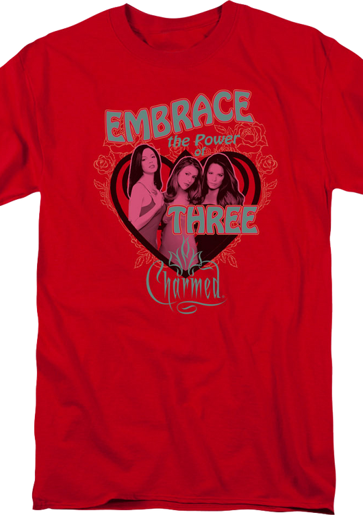 Embrace The Power Of Three Charmed T-Shirt - main product image