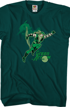 Emerald Archer Green Arrow T-Shirt
