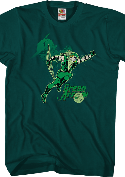 Emerald Archer Green Arrow T-Shirt - main product image
