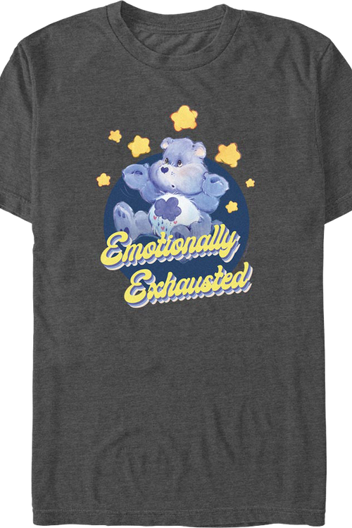 Emotionally Exhausted Care Bears T-Shirtmain product image